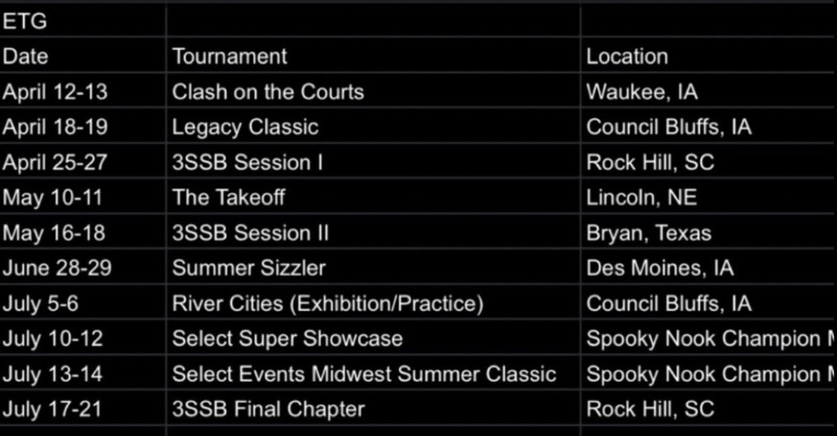 Mia Jackson (@miajackson_21) on Twitter photo Season is just about to start! Can’t wait to get back on the court!
<a href="/ETGmwgbb/">ETG Midwest Elite Girls 3SSB</a>
Graphic:<a href="/m_robinson3/">Michael Robinson</a> Season is just about to start! Can’t wait to get back on the court!
<a href="/ETGmwgbb/">ETG Midwest Elite Girls 3SSB</a>
Graphic:<a href="/m_robinson3/">Michael Robinson</a>