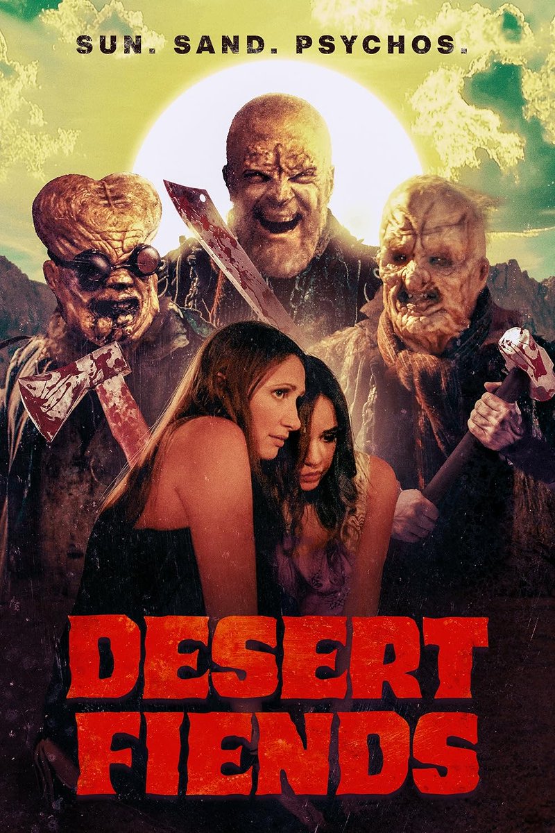 smahal1's tweet photo. Watching the new horror movie Desert Fiends [2025]! This movie was shot here in Las Vegas and has a bunch of my film friends involved. #horror #desertfiends https://t.co/pZuO51lcjv
