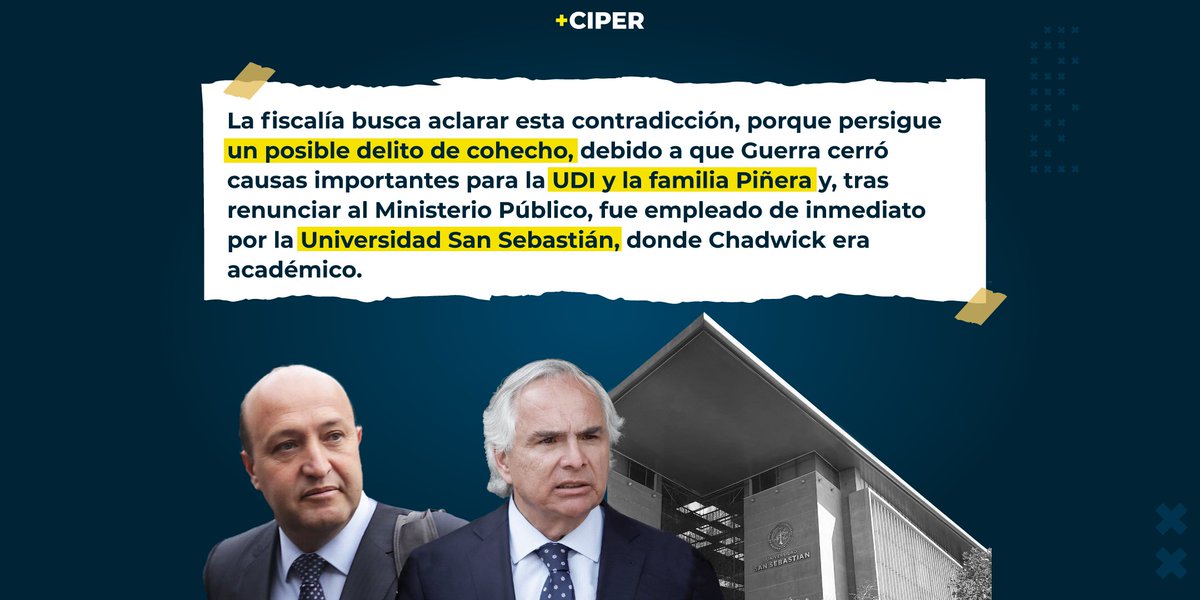 #CasoHermosilla Andrés Chadwick declaró ante la fiscalía que nunca se reunió con Manuel Guerra. Pero el exfiscal afirmó que sí tuvo al menos 5 o 6 encuentros con el exministro. Incluso dijo en entrevista que en la casa de Chadwick se juntó con Piñera. Conoce los detalles👇