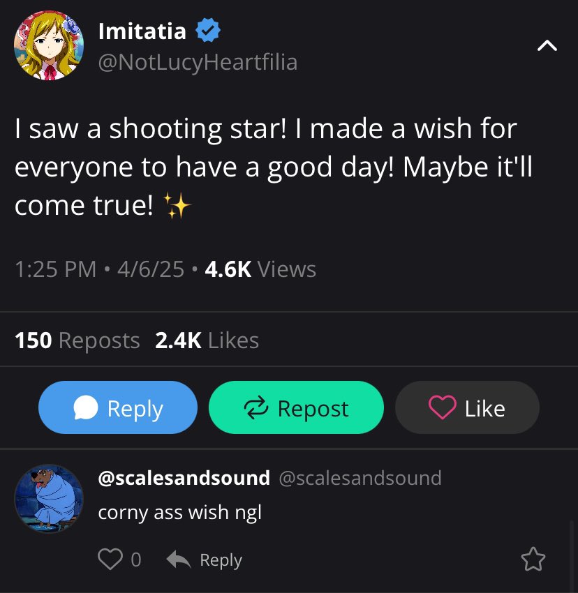 you ever get cooked in the replies of status