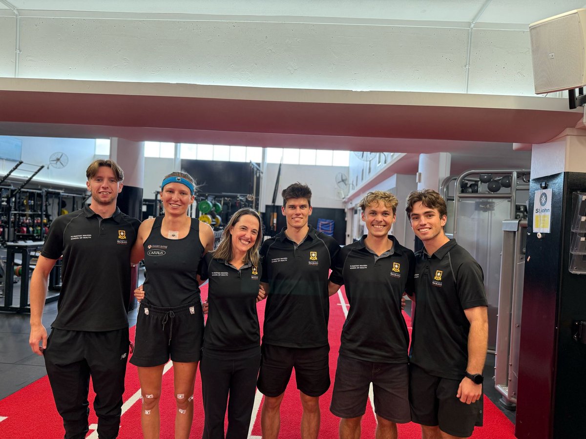 KimHebertLosier's tweet photo. Excited to kick off @BiomechanicsDay in New Zealand @waikato bright and early this morning! Engaged students, outstanding crew, and lots of fun to share our love for Biomechanics with the next gen! https://t.co/Q64zdc9elP