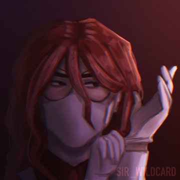 Headshot of Noah putting on a rubber glove