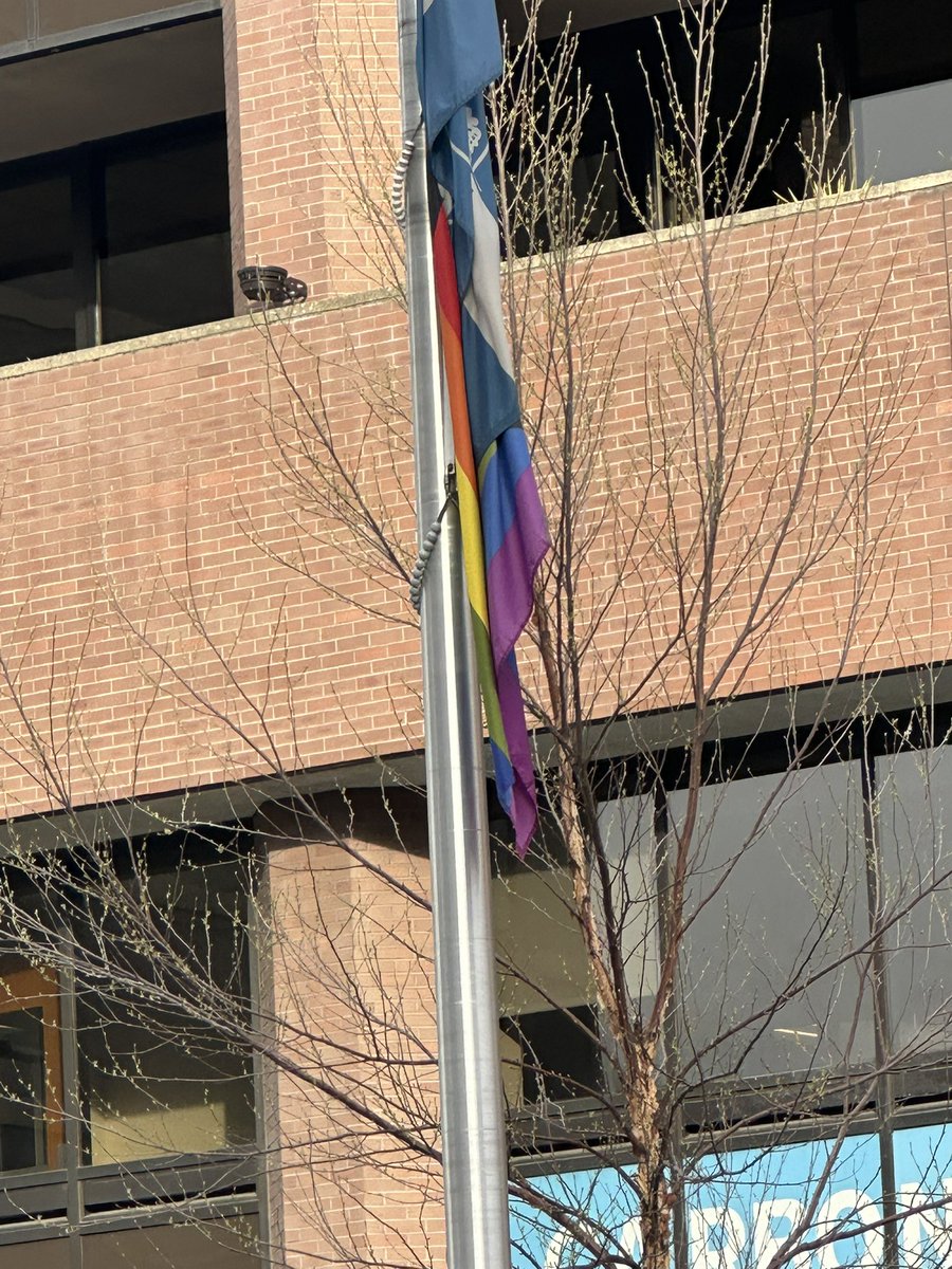 PamHemphill79's tweet photo. Support the Boise Mayor by calling asking her to keep this flag up! #BoisePride https://t.co/a1ozsB17tT