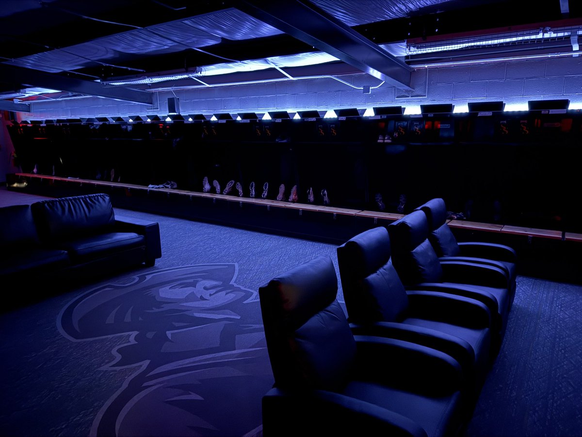 Out of all the facilities upgrades we’ve made this has to be one of my favorites. Our players’ digs got a long past due upgrade!