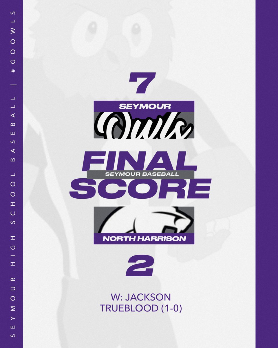 Seymour Owls Baseball tweet media