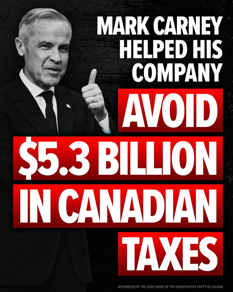 AdamBenni4LW's tweet photo. Conservatives will end Carney’s two-tier tax system, where elites get loopholes and working people get punished with higher taxes by:
✅ Tasking the already announced Bring It Home Tax Task Force to ensure that we close all the loopholes that allow companies like Brookfield to stash their money in offshore tax havens to avoid paying their fair share here in Canada.
✅ Redirecting CRA resources away from auditing and harassing small business owners and charities towards cracking down on offshore tax havens.
✅ Creating a name-and-shame website to expose all the wealthy multinational corporations that are dodging taxes and refusing to pay their fair share.
✅ Expanding the Offshore Tax Informant Program, giving whistleblowers up to 20% of recovered funds when they help expose illegal tax schemes.