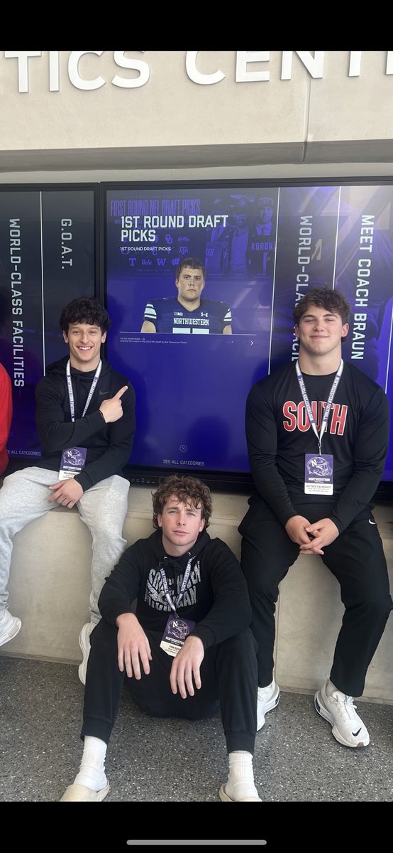 Nkokosioulis's tweet image. Had a great time visiting Northwestern loved the school and the coaches. @CoachAT23 @ExtraMedium22