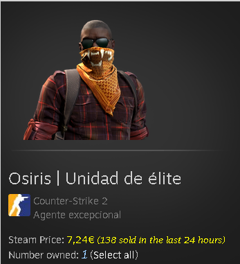 squallrbg98's tweet photo. Osiris | Elite Crew 10$🎁

ROLL AT 60 LIKES

REQUISITOS:

-Follow 
@squallrbg98

-RT
-Tag 1 amigo
-Like al video y coment 

https://t.co/Dibqpji9Lw

#csgo #csgoesp #CSGOGiveaway #CSGO #csgogiveaways #CS2Giveaway #CS2 https://t.co/5DUsp1cO6c