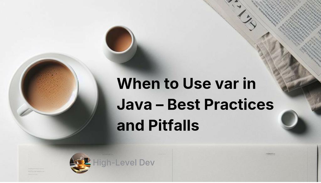 ThiagoBfim's tweet image. Let’s explore some cases where var improves code readability and other instances in which it can make the code harder to understand.
Read more 👉 lttr.ai/AdakP
#java #LocalVariableTypeInference #ImproveDeveloperProductivity