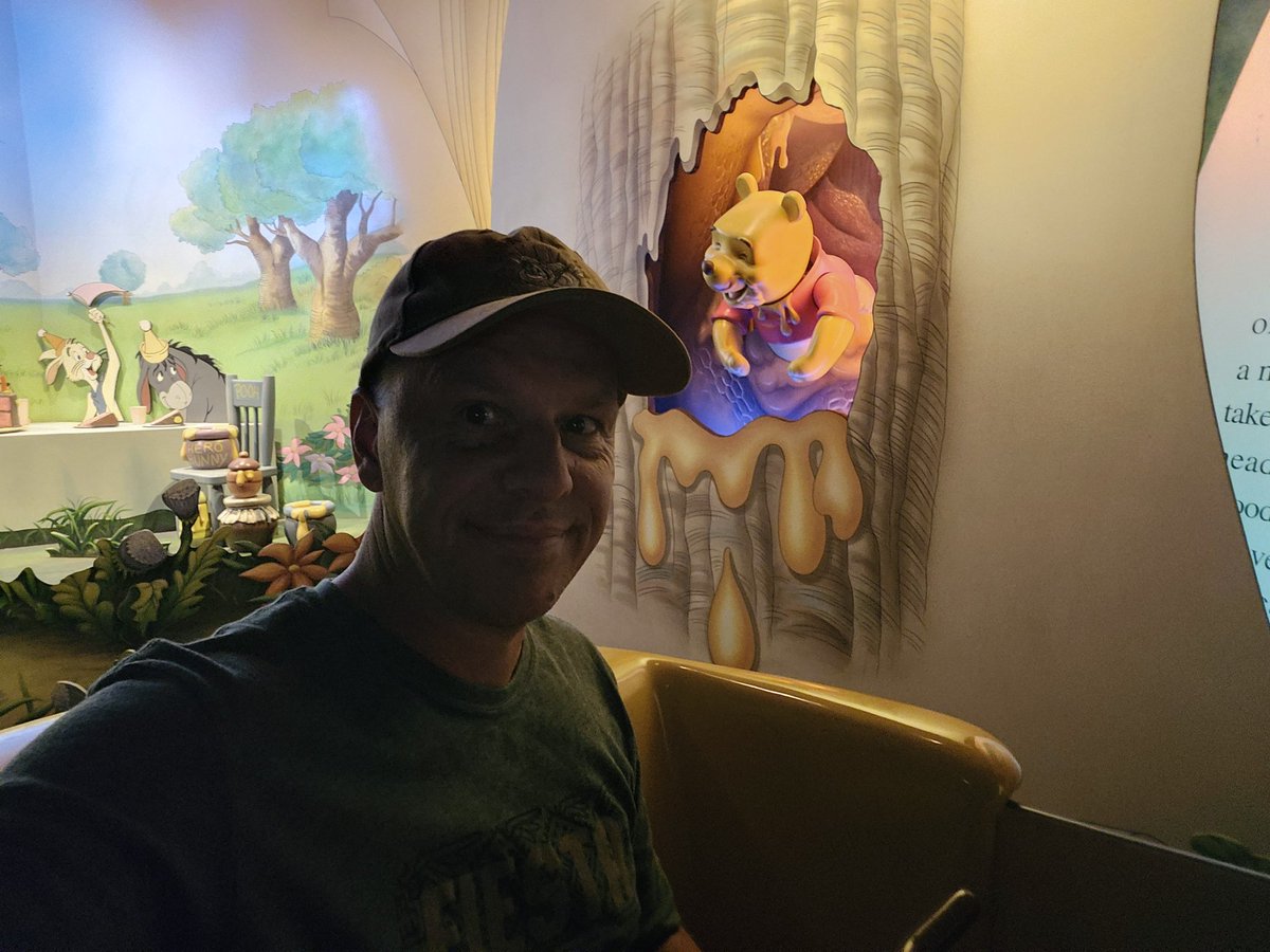 FallsAdventurer's tweet photo. Ride # 47 The Many Adventures of Winnie the Pooh (8:34)
This might be my favorite dark ride. I love the bounce to it.
#adventureisoutthere #ridechallenge #wdw https://t.co/cmAgrzOEow