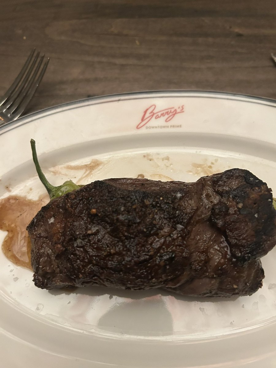 Rib cap at Barry’s