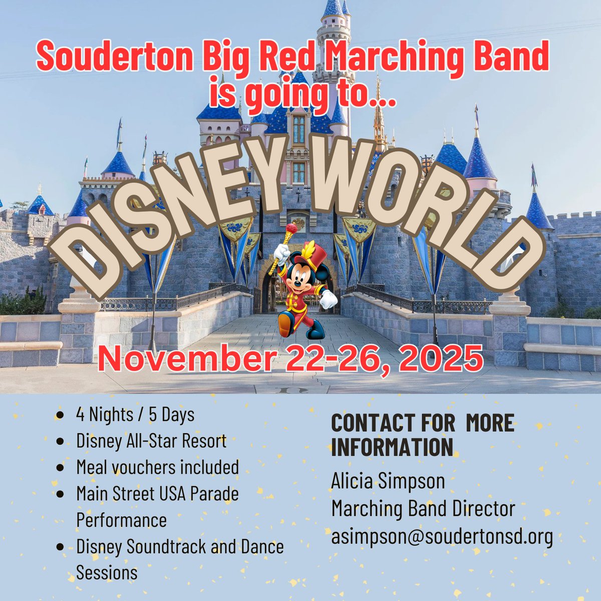 SAHS Big Red Band Boosters tweet media