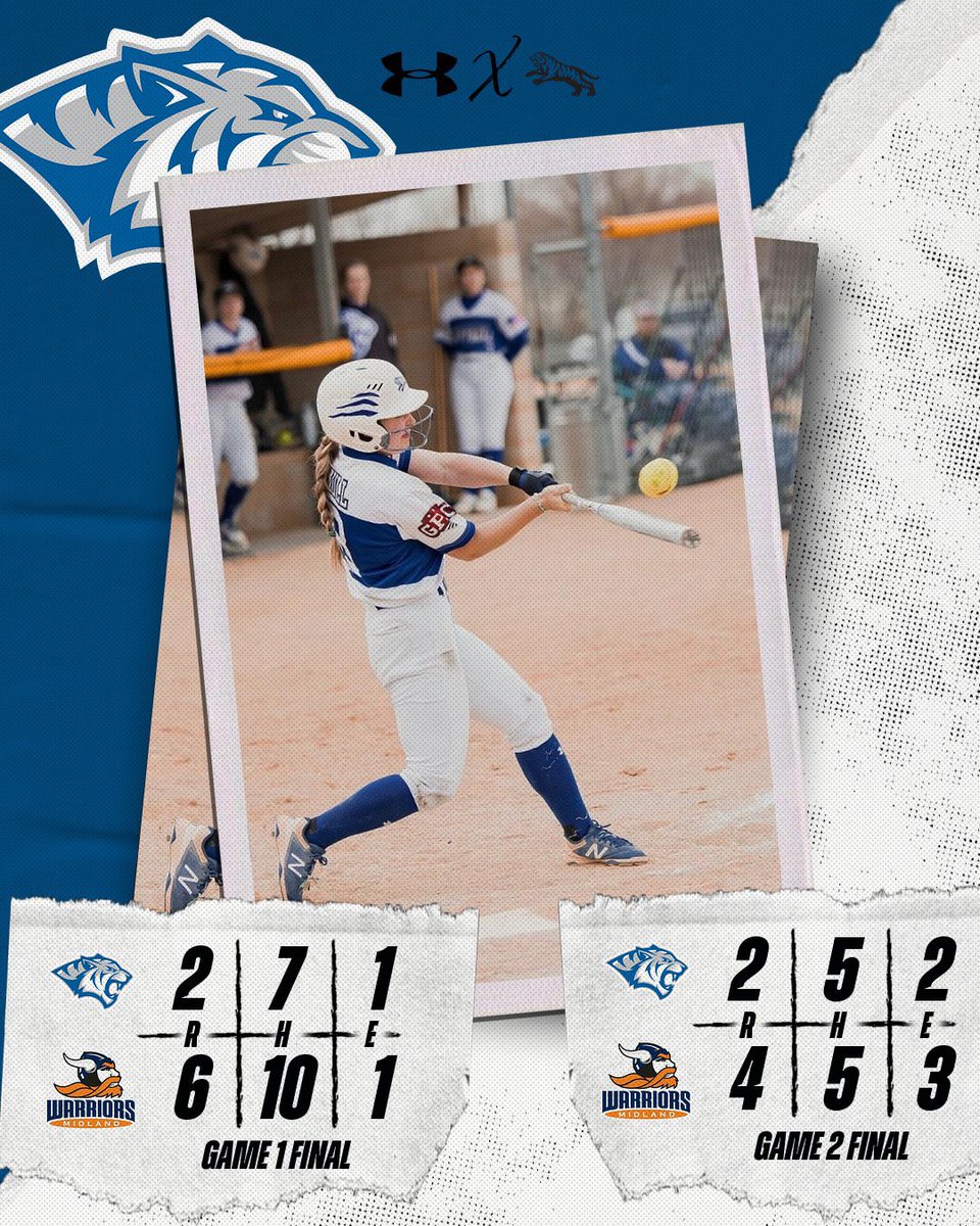 dwtigers's tweet photo. #DWUsb | FINAL | @DWUSoftball 

The Tigers were defeated by the No. 23 Midland Warriors. Despite a strong effort from DWU, they ultimately came up short. They will hit the road again this weekend to face No. 7 Northwestern College in Orange City.

#RollTige https://t.co/oLw1rqV8Ex
