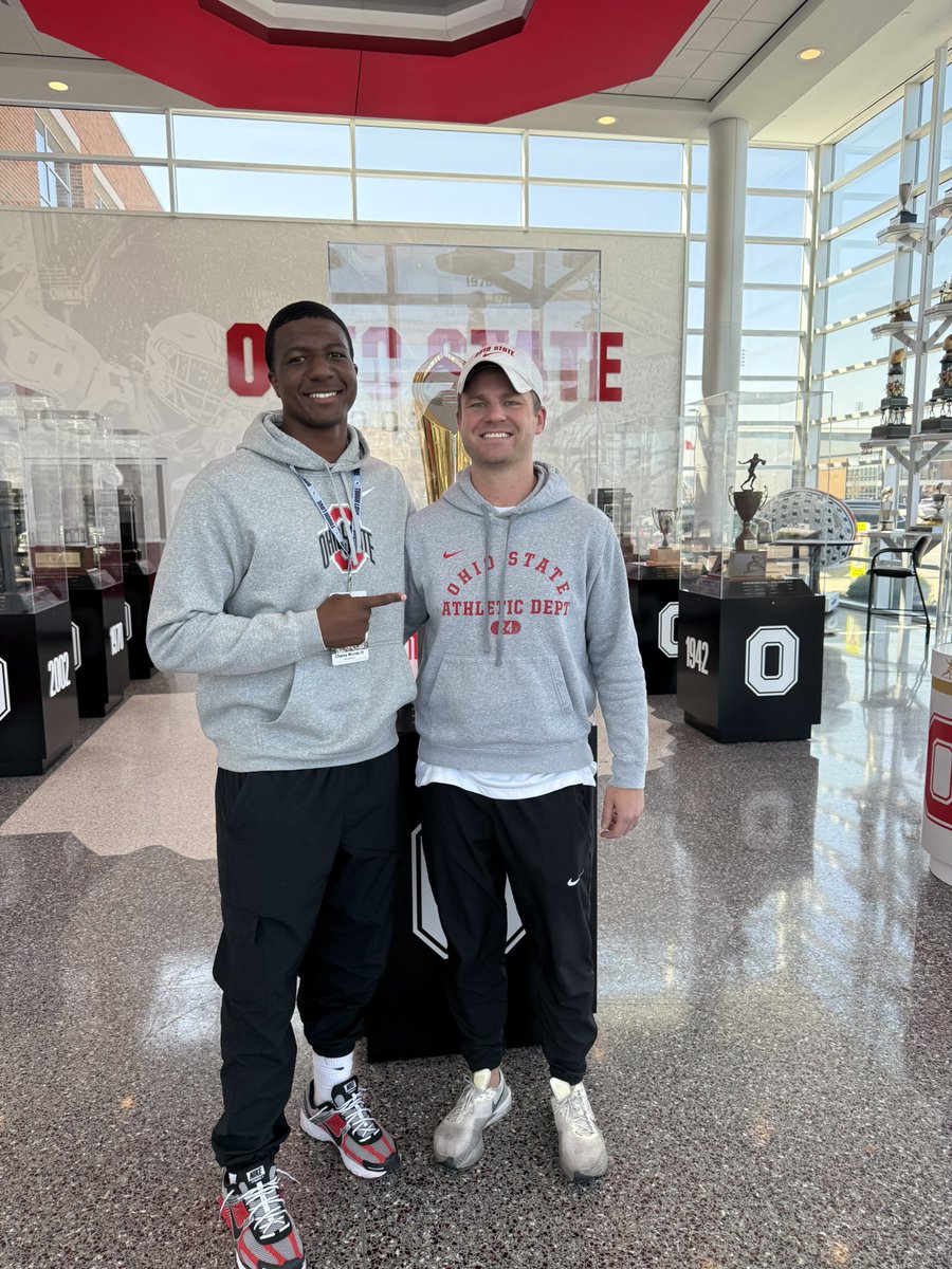 Wonderful “Champ” Monds IV (@champmonds) on Twitter photo I had a great time with the National Champs yesterday!!🌰 #GoBucks <a href="/ryandaytime/">Ryan Day</a> <a href="/CoachFess/">Billy Fessler</a> <a href="/CoachKeanu/">Colin Keanu</a> I had a great time with the National Champs yesterday!!🌰 #GoBucks <a href="/ryandaytime/">Ryan Day</a> <a href="/CoachFess/">Billy Fessler</a> <a href="/CoachKeanu/">Colin Keanu</a>