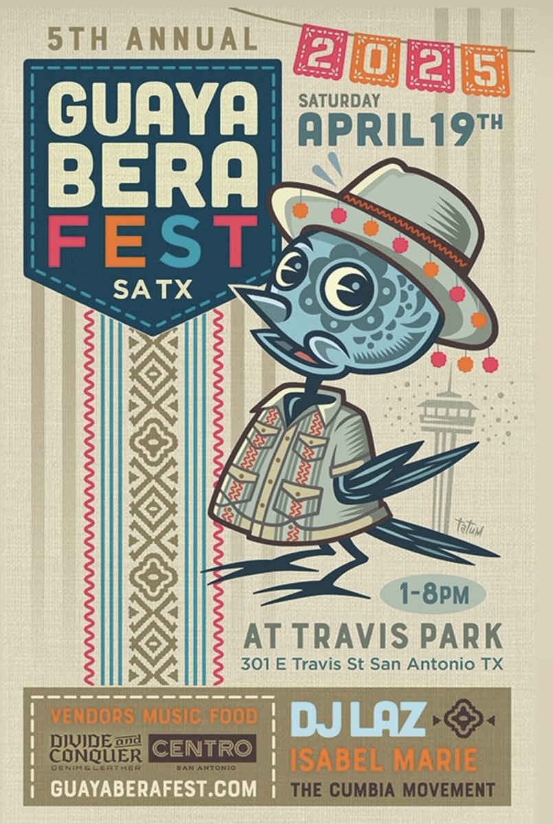 centrosa's tweet image. 11 days away from the 5th annual Guayabera Fest at Travis Park!
