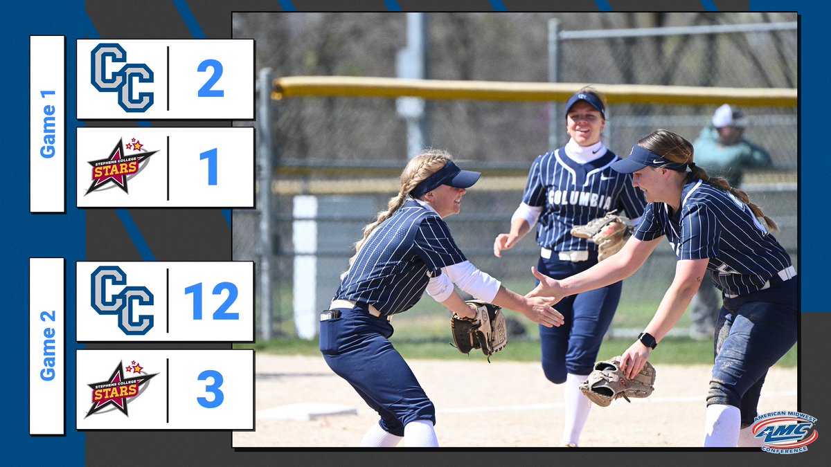 ColumbiaCougars's tweet photo. 🚨🥎 The Cougars ground the Stars and move to 11-1 in conference play with two more wins!
#RollCougs #amcscores https://t.co/7lnqRlg4dO