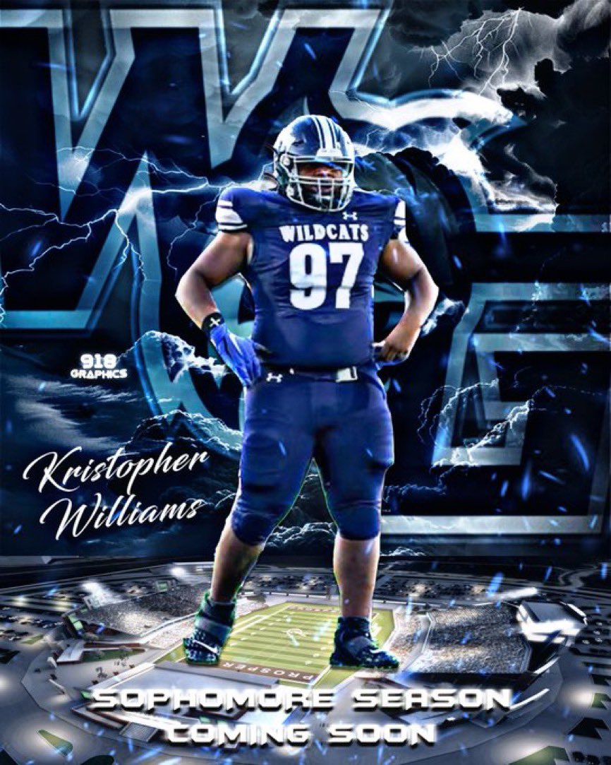 Kristopher Williams (@kristopherw2028) on Twitter photo Sophomore Season loading 🔥‼️👀
<a href="/918graphics/">918 Graphics</a> #NextUp #DefensiveTackle #DarkAlley #WGHS <a href="/GPowersScout/">Greg Powers 🏟️</a> <a href="/dctf/">Dave Campbell's — TexasFootball.com</a> <a href="/WGHSFootball/">Walnut Grove Football</a> <a href="/Coach_YAK/">Paul Yatkowski</a> <a href="/Tyrel_Lenard/">Tyrel Lenard</a> <a href="/CoachAnderson85/">Avery Anderson</a> <a href="/Coach_DHart/">Coach Darius Hart</a> <a href="/coachtallison/">Tommy Allison</a> Sophomore Season loading 🔥‼️👀
<a href="/918graphics/">918 Graphics</a> #NextUp #DefensiveTackle #DarkAlley #WGHS <a href="/GPowersScout/">Greg Powers 🏟️</a> <a href="/dctf/">Dave Campbell's — TexasFootball.com</a> <a href="/WGHSFootball/">Walnut Grove Football</a> <a href="/Coach_YAK/">Paul Yatkowski</a> <a href="/Tyrel_Lenard/">Tyrel Lenard</a> <a href="/CoachAnderson85/">Avery Anderson</a> <a href="/Coach_DHart/">Coach Darius Hart</a> <a href="/coachtallison/">Tommy Allison</a>