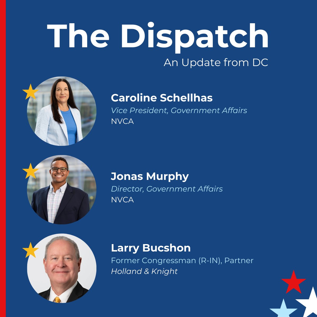 GNPCA (@thegnpca) on Twitter photo Join us for our next GNPCA Dispatch Policy event. <a href="/RepLarryBucshon/">Larry Bucshon, MD</a> (R-IN), partner at <a href="/Holland_Knight/">Holland & Knight</a>, will moderate a talk featuring <a href="/nvca/">NVCA</a>'s Caroline Schellhas, Vice President of Government Affairs, and <a href="/jonas_murph/">Jonas Murphy</a>, Director of Government Affairs.
#GNPCA #PrivateCapital Join us for our next GNPCA Dispatch Policy event. <a href="/RepLarryBucshon/">Larry Bucshon, MD</a> (R-IN), partner at <a href="/Holland_Knight/">Holland & Knight</a>, will moderate a talk featuring <a href="/nvca/">NVCA</a>'s Caroline Schellhas, Vice President of Government Affairs, and <a href="/jonas_murph/">Jonas Murphy</a>, Director of Government Affairs.
#GNPCA #PrivateCapital