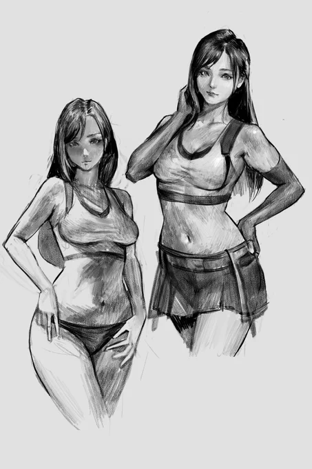 Studies that turned into Tifa 