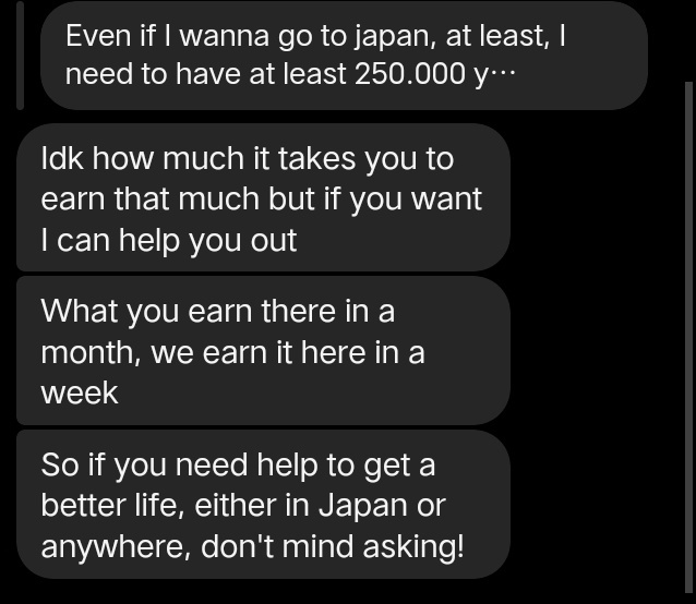 renegxade's tweet image. Bahkan gue pap nilai tukar idr ke euro ke temen bule gue dia langsung nawarin financial aid anjeng.. awalnya gue terharu tapi sekarang malu.

SE MENGENASKAN ITU NEGARA LU SAMPE GUE DIKIRA BEGGING TO GET SAVED