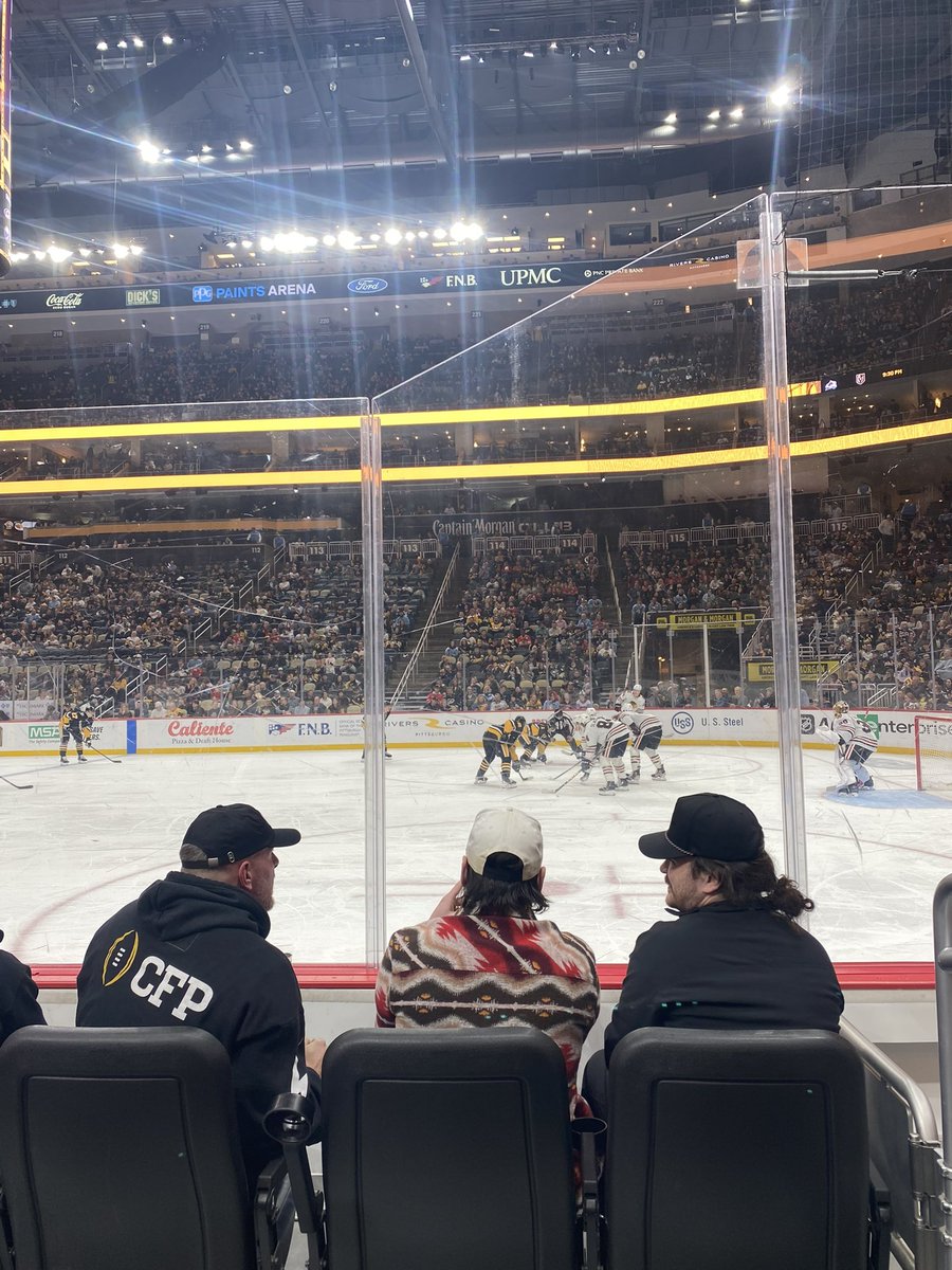 PatMcAfeeShow's tweet image. Enjoying a Pittsburgh sports night before #BigNightAHT tomorrow.. we’re gonna try and create an evening that folks will talk about forever.
Team is ready and excited.
Let’s GOOOOOO
What do you predict happens tomorrow night?