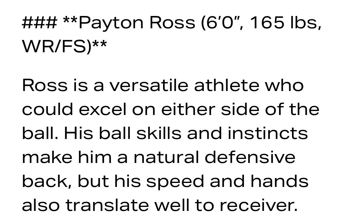 Appreciate the love in the “2028’s On the Rise” write-up! Thank you for recognizing the work I’ve been putting in on both sides of the ball. More to come — just getting started! #GrindSeason #ClassOf2028 <a href="/LoganTillman/">Logan Tuley-Tillman</a> <a href="/kristin8817/">Kristin Ross</a> <a href="/DA_Real_Aross33/">Alexander Ross</a> <a href="/s_franco5/">Sergio Franco</a> <a href="/Garry_powell5/">Coach Powell</a>
