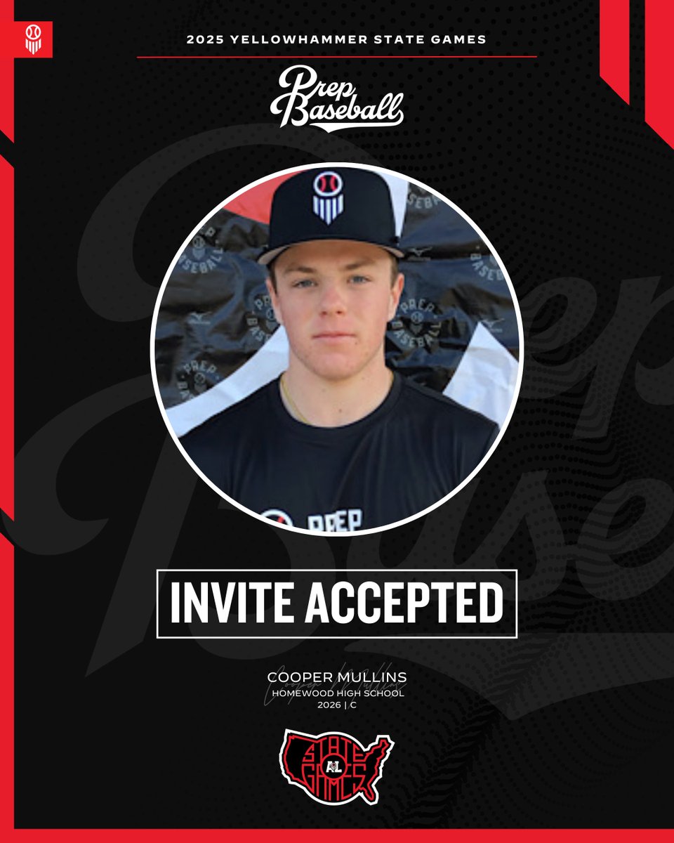 Prep Baseball Alabama (@prepbaseballal) on Twitter photo #πππππ¦ππ¬ππ: ππ§π―π’ππ πππππ©πππ β
C Cooper Mullins (<a href="/HWDBaseball/">Homewood Baseball</a>, 2026) is ππ’ππππ ππ‘ π for the Yellowhammer State Games, held on June 17th-18th at Sand Mountain Park in Albertville, AL.
Request an invite to the premier event of the summer. ‡οΈ
π: #πππππ¦ππ¬ππ: ππ§π―π’ππ πππππ©πππ β
C Cooper Mullins (<a href="/HWDBaseball/">Homewood Baseball</a>, 2026) is ππ’ππππ ππ‘ π for the Yellowhammer State Games, held on June 17th-18th at Sand Mountain Park in Albertville, AL.
Request an invite to the premier event of the summer. ‡οΈ
π: