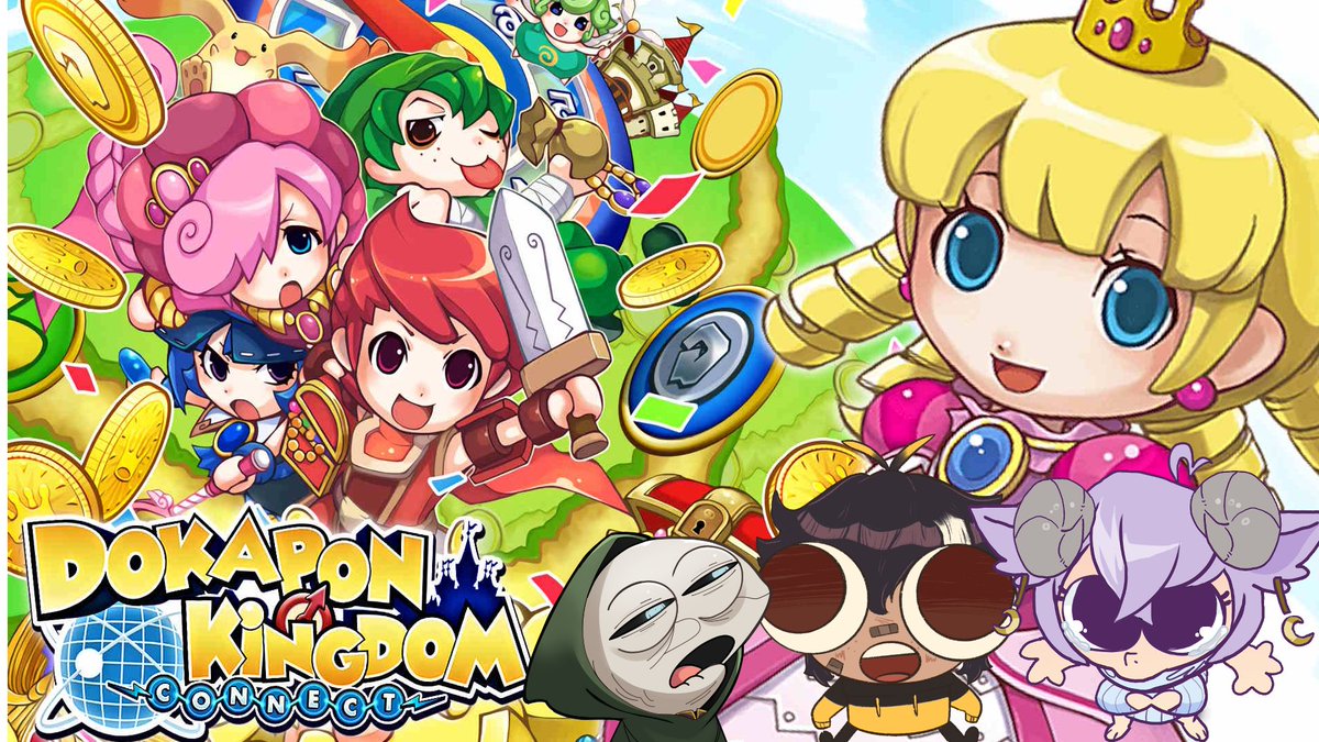 🐝YellowJacketKara🐝 (@mateokaraguchi) on Twitter photo The Dokapon Kingdom crashout will be legendary! LIVE WITH <a href="/SheepEndy/">Endy ~ 💜🐑 Sheep Vtuber</a> <a href="/DoctahPlague/">Doctahplague</a> The Dokapon Kingdom crashout will be legendary! LIVE WITH <a href="/SheepEndy/">Endy ~ 💜🐑 Sheep Vtuber</a> <a href="/DoctahPlague/">Doctahplague</a>