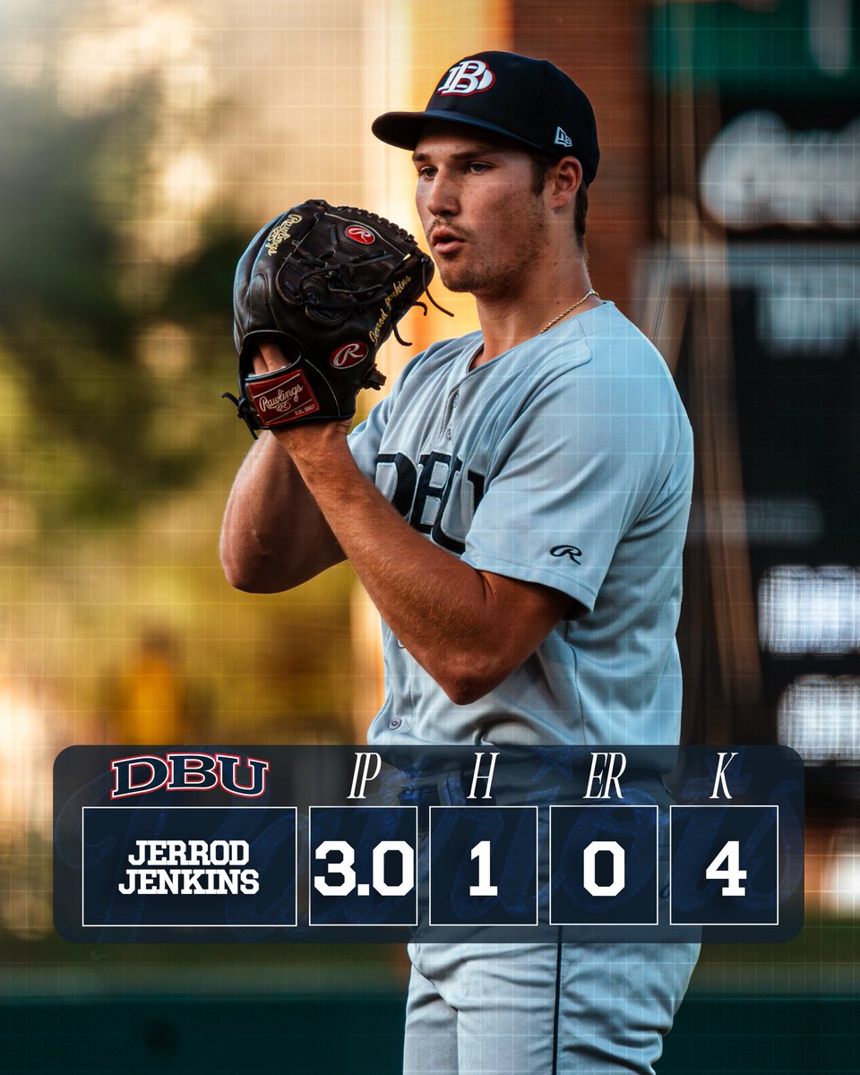 Spotless outing for 5️⃣0️⃣

<a href="/DBUAthletics/">DBU Athletics</a>