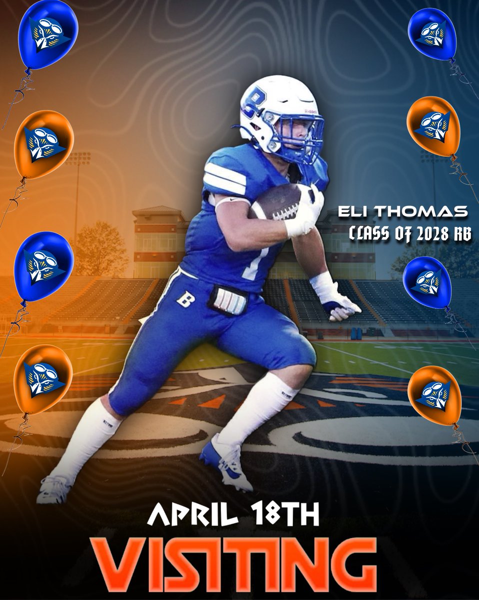 Eli thomas 2028 RB (@elithomas1219) on Twitter photo Excited to be at UT Martin on April 18th <a href="/UTM_FOOTBALL/">UT Martin Football</a> <a href="/JCraig_2/">JaVaughn Craig</a> <a href="/CoachLeno_UTM/">Lenon James Jr.</a> Excited to be at UT Martin on April 18th <a href="/UTM_FOOTBALL/">UT Martin Football</a> <a href="/JCraig_2/">JaVaughn Craig</a> <a href="/CoachLeno_UTM/">Lenon James Jr.</a>