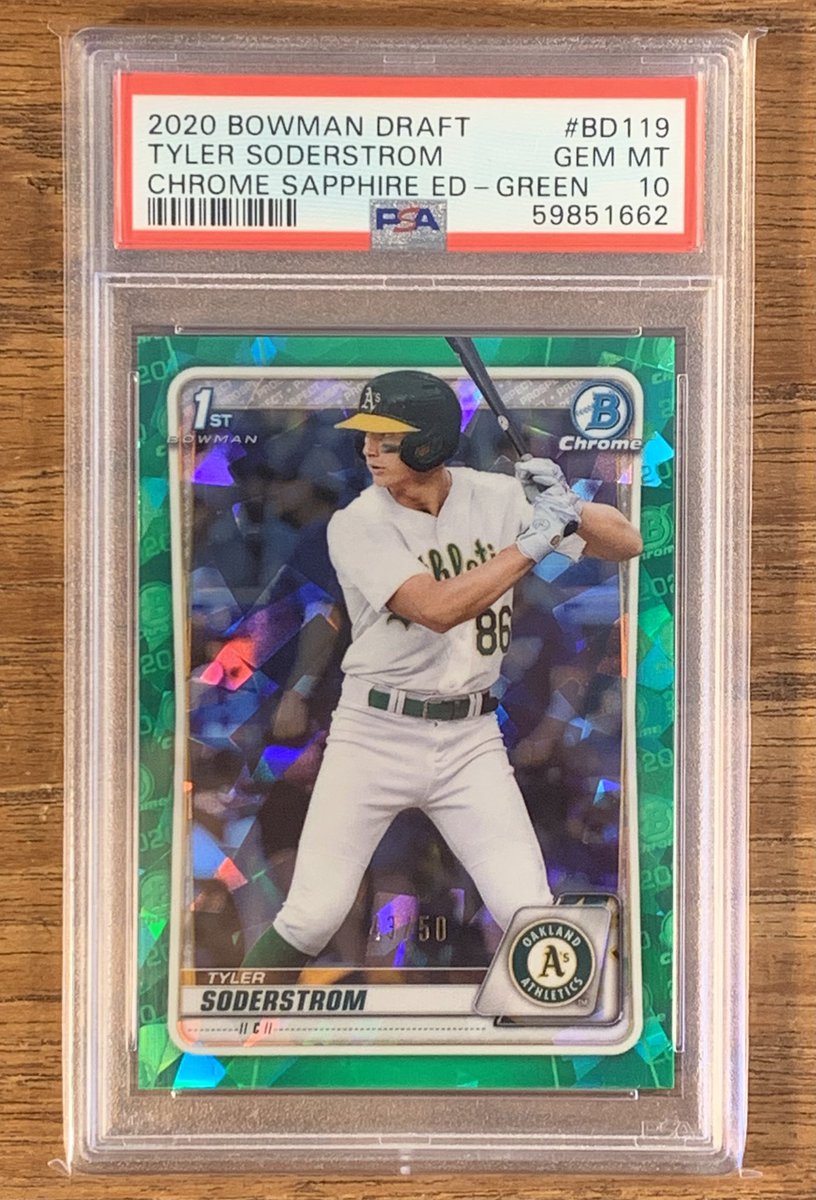 Pretty sweet Soderstrom 🌈. Open to offers :)