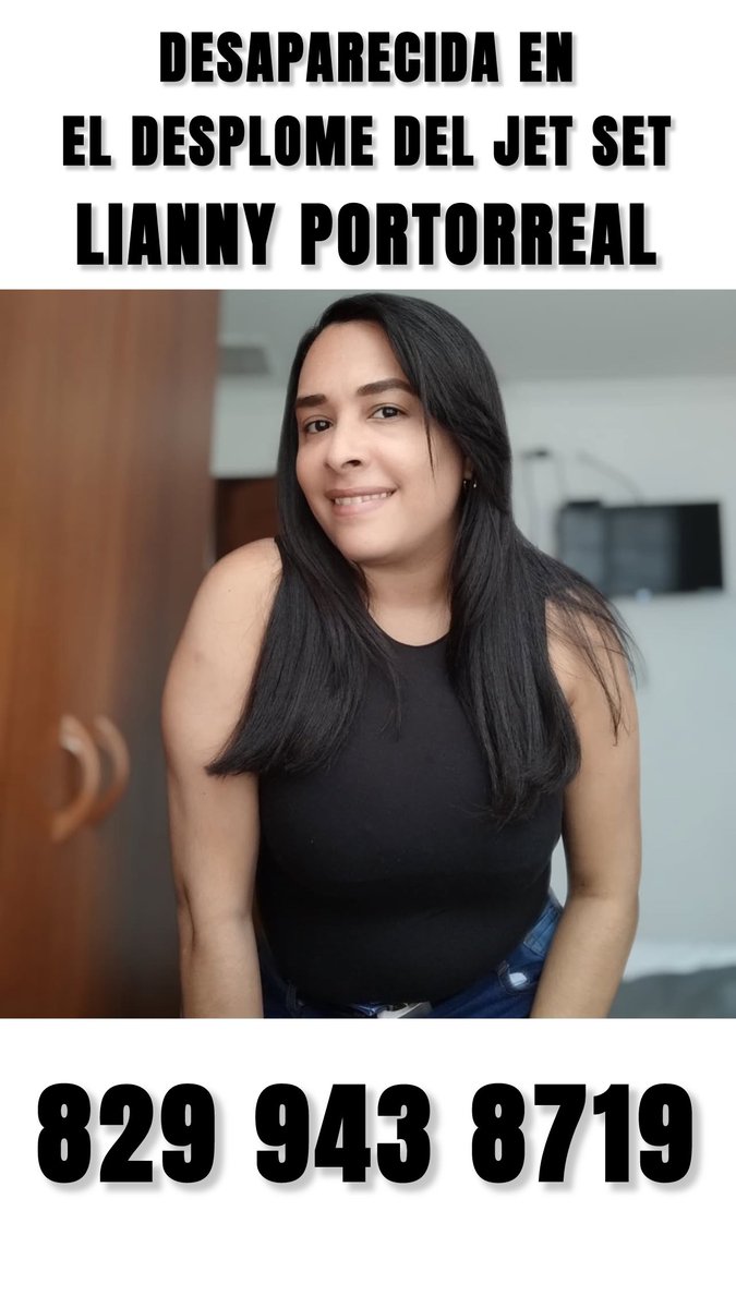 YoSoyLenaRD's tweet photo. Nos informan que una de nuestras integrantes se encontraba en el Jet Set anoche. Sus familiares no tienen información de ella. Por favor colaborar con un RT.  Lianny Portorreal Rodríguez https://t.co/ytrM3Quq8L
