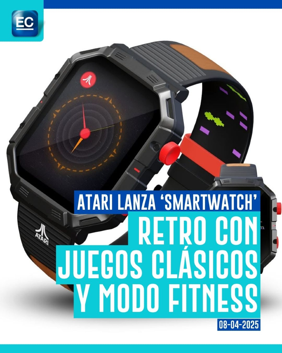 elcomerciocom's tweet photo. 🎮 Atari vuelve con estilo: nostalgia, salud y pantalla retro 🕹️👇
https://t.co/60wWJPCIkV
#AtariWatch #TecnologíaRetro #GamersEcuador #ElComercio https://t.co/gt6Ecx96Ve