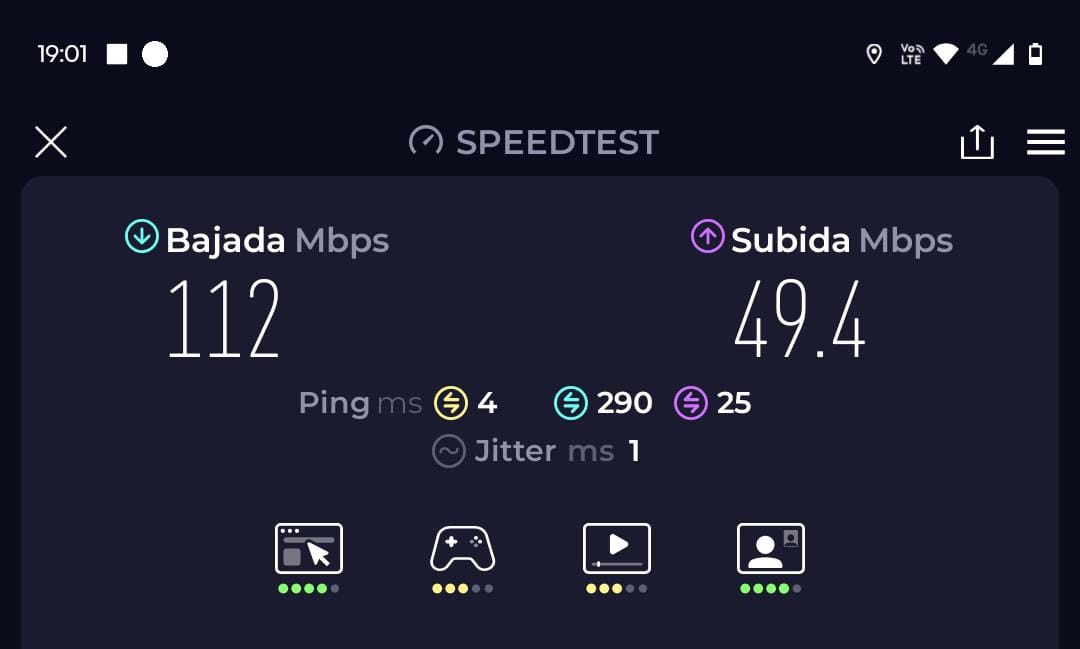 DaniiGV94's tweet photo. @totalplaymx 
Ahí está su asqueroso internet simétrico, hace 2 años que no son capaces de darme ni lo que pago https://t.co/ZDJXiRlral