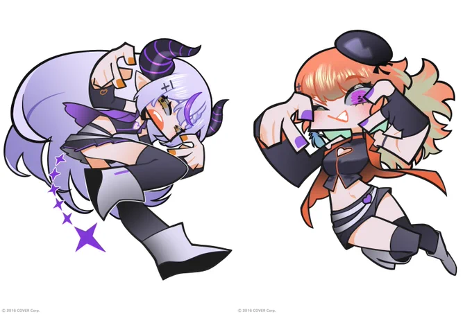i draw chibi arts! so glad i do the MV art STREAM FAKE HEART!!! #KFPicasso #laplus_artdesu