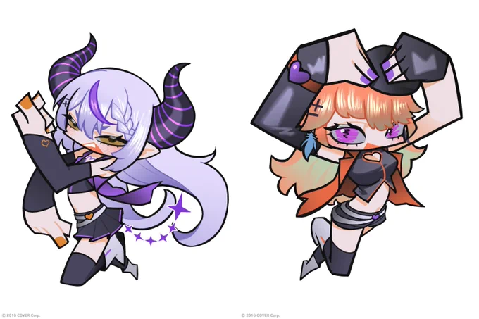 i draw chibi arts! so glad i do the MV art STREAM FAKE HEART!!! #KFPicasso #laplus_artdesu