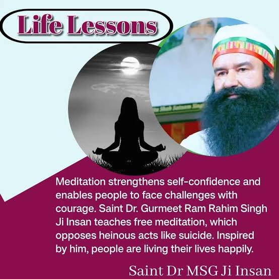 DeepakArora83's tweet photo. Every human being must take some time out of his precious time for the devotion of God. Saint Dr MSG Insan tells that some time taken out by you for devotion to God will change your whole life and you will lead a happy life.
#WednesdayWisdom https://t.co/Ul5pirkScm