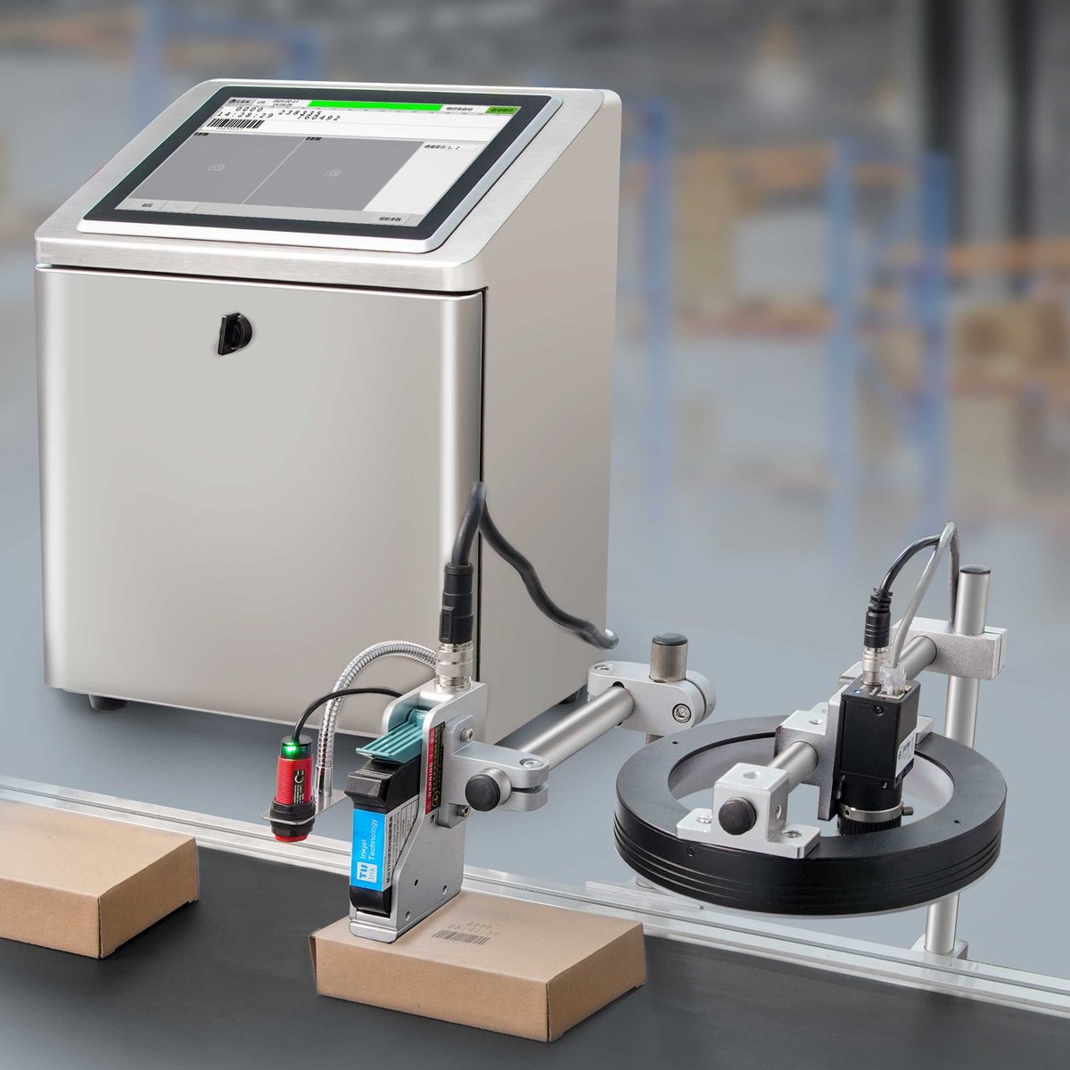 SamWong93417543's tweet image. 🤩TIJ T2000V Thermal Inkjet Pritner,A high-efficiency TIJ all-in-one printer with vision tech for precise product ID and coding.
☎️Теl/📳WhatsApp: +86 139 2896 7650
🕸️Our website: docod-group.com/en/
#AutomatedVisualCoding #DOCOD #TIJ