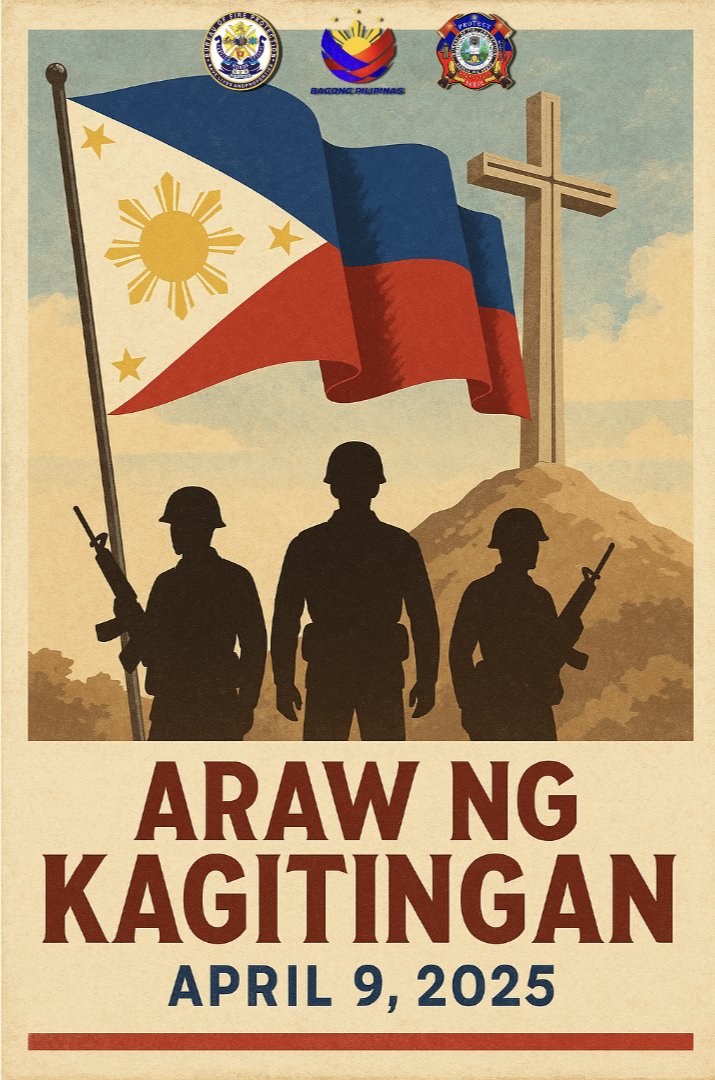 Today, the BFP Agusan del Norte commemorates Araw ng Kagitingan. May we remembers the courage, sacrifices, and unwavering determination of our soldiers during World War II. This national holiday serves as a reminder of the valor and resilience that shaped our nation's history.