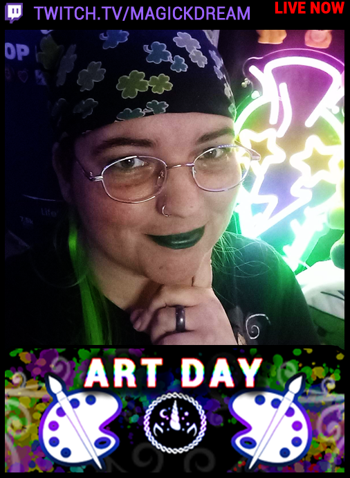 Magick_Dream's tweet photo. Time for a few hours where we work on some general commissions! Come hang out and get your fishing on! Streamloots is active!
https://t.co/gt8ZD8iiBN

@poisonedheart77  @streamloots #LurkbaitTwitchFishing #BlamCamInteractive https://t.co/tzGdeEUvqI