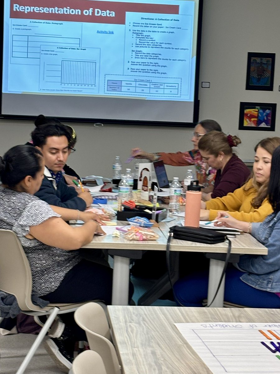 tudon26's tweet image. What a fun and engaging math and RLA Future Focus session for these amazing @LosFresnosCISD 2nd grade teachers!🤓🤩 Great job, @Gonz1225Nat and @NbenavidezNidia 👏🏼👏🏼👏🏼 @jbeth81 @LfcisdL