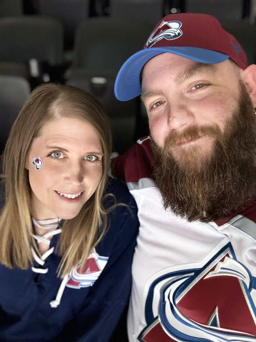All the way from Omaha, NE for a date night!  We love <a href="/ballarenadenver/">Ball Arena</a> #GoAvsGo