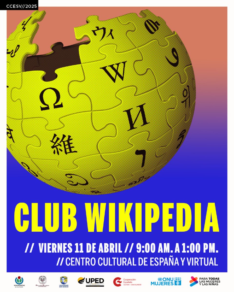 Wikimedia El Salvador tweet media