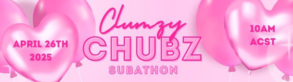 ClumzyChubz's tweet photo. 🩷 SAVE THE DATE 🩷
We went all out with these sub goals &amp; I can’t wait to share them with you all closer to the date!!! #subathon #streamer #letsdothis 

https://t.co/Wczb0VJ7sV https://t.co/e8hLcssiDs