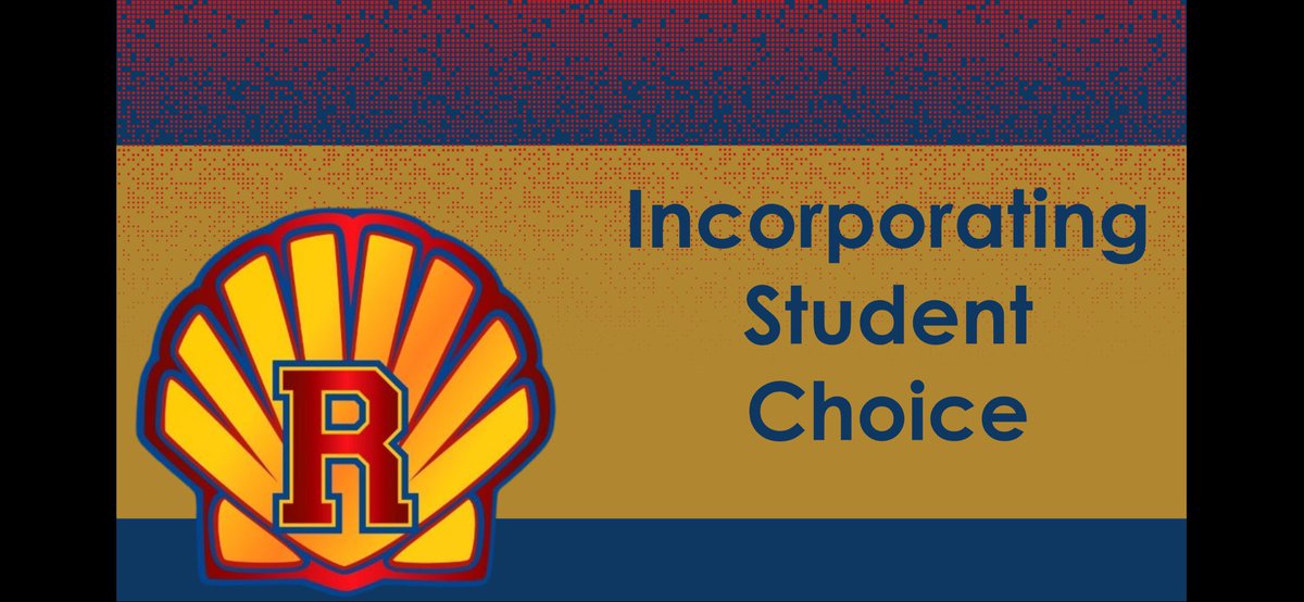 DandurandJason's tweet photo. Instructional Leads provide #professionaldevelopment on incorporating student choice in today’s session! #Communityoflearners #GoShells  @RHS_Shells https://t.co/WTuNQgKQSI