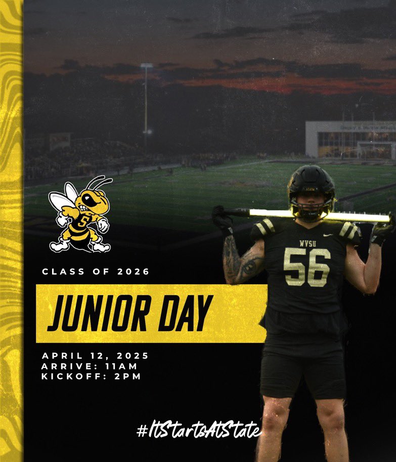 Tytan Parsons (@tytanparsons_2) on Twitter photo Can’t thank you enough <a href="/Coach_NBaker/">Nate Baker</a> and <a href="/WvsuFootball/">WVSU Football</a> for the Invite! I can’t want to get down and meet the coaches!
<a href="/CoachKimes/">Matt Kimes</a> <a href="/GordonCohagan/">Gordon Cohagan</a> Can’t thank you enough <a href="/Coach_NBaker/">Nate Baker</a> and <a href="/WvsuFootball/">WVSU Football</a> for the Invite! I can’t want to get down and meet the coaches!
<a href="/CoachKimes/">Matt Kimes</a> <a href="/GordonCohagan/">Gordon Cohagan</a>