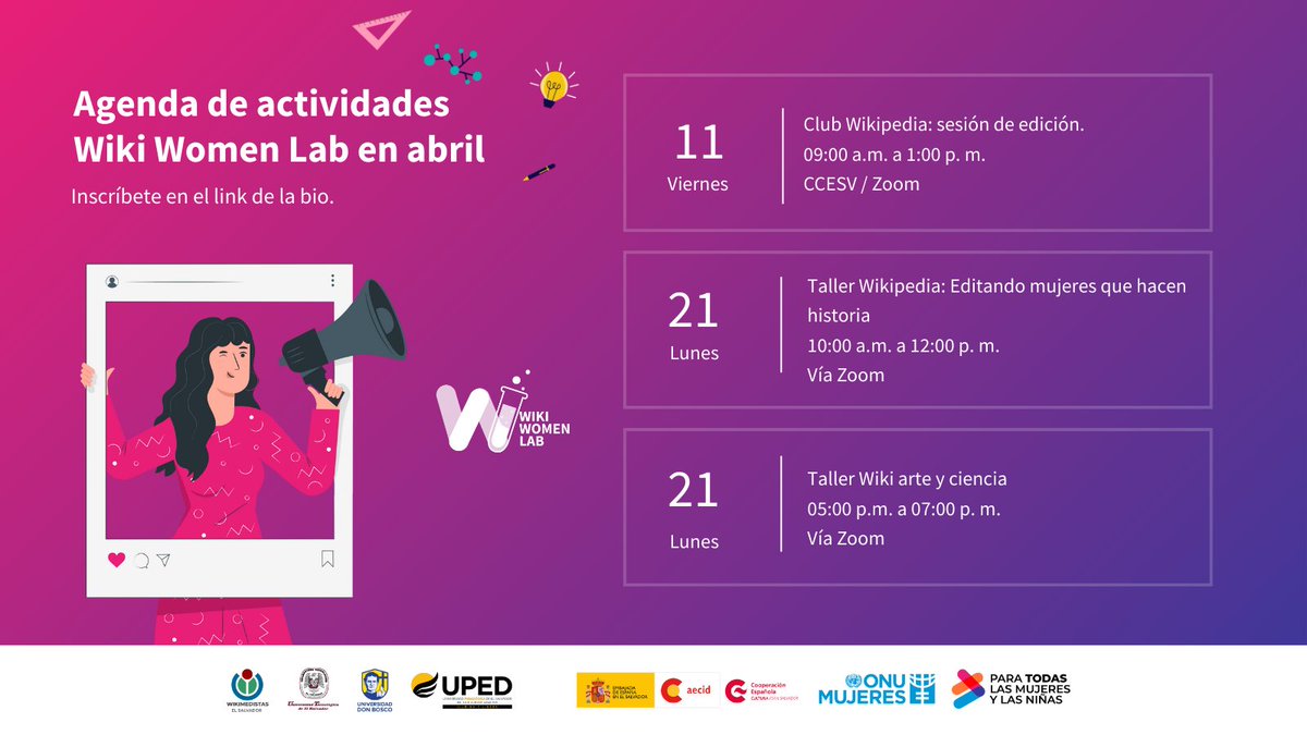 Wikimedia El Salvador tweet media