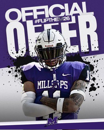 Mark Copenhaver (@2markcopenhaver) on Twitter photo #AGTG Blessed to recieve my first offer from <a href="/MajorsFootball/">Millsaps Football</a> after a
great coversation with <a href="/CoachKCotton/">Kristian Cotton</a>!!
<a href="/ParkwayFootball/">#DirtyRed Football</a> <a href="/cbrot34/">Coy Brotherton</a> <a href="/CoachTMar/">Taylor Martin</a> <a href="/CoachBapDL/">Julian Jean-Baptiste</a> #AGTG Blessed to recieve my first offer from <a href="/MajorsFootball/">Millsaps Football</a> after a
great coversation with <a href="/CoachKCotton/">Kristian Cotton</a>!!
<a href="/ParkwayFootball/">#DirtyRed Football</a> <a href="/cbrot34/">Coy Brotherton</a> <a href="/CoachTMar/">Taylor Martin</a> <a href="/CoachBapDL/">Julian Jean-Baptiste</a>