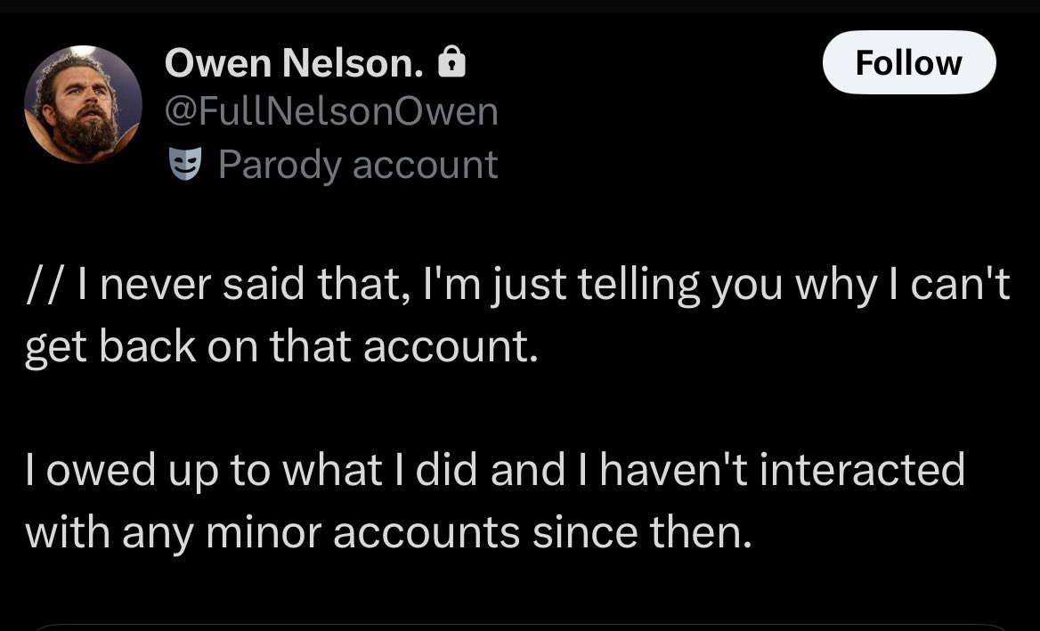 VhodkaBlack's tweet photo. Since #DatDamTrain padlocked I’m sharing this so it doesn’t get hidden. There is zero okay reasons for sex pest DTF accounts to try to RP in DMs with a character that is underage. You’re a sexual predator whether you did it once or a hundred times. https://t.co/wkD26pMCGJ