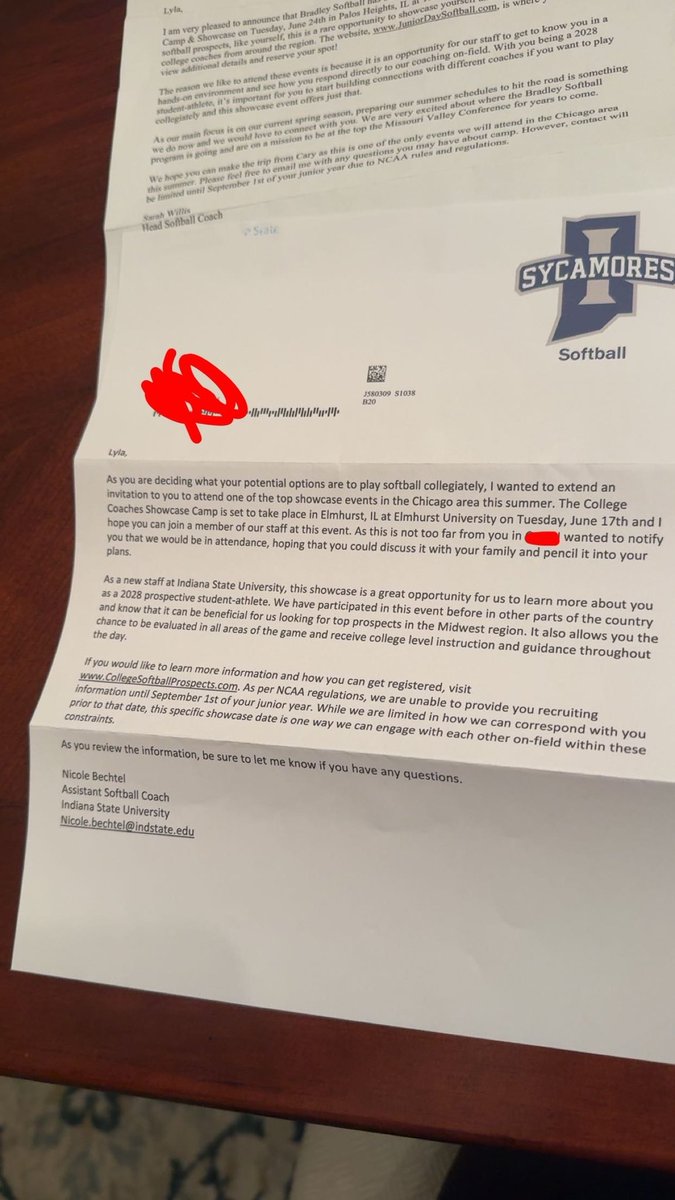 Thank you so much for the mail! <a href="/DrakeSoftball/">Drake Softball</a> <a href="/MissouriState/">Missouri State</a> <a href="/IndStAthletics/">Indiana State Athletics</a> <a href="/BU_ClubSoftball/">Bradley University Club Softball</a> <a href="/TN_Mojo09DR/">TN Mojo 27/28 - Rosario</a>